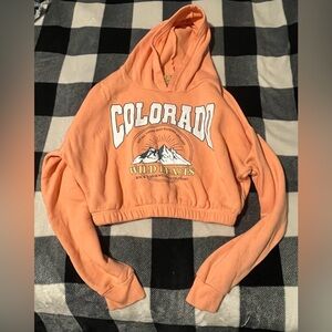 Colorado Cropped Hoodie